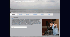 Desktop Screenshot of djhooman.com